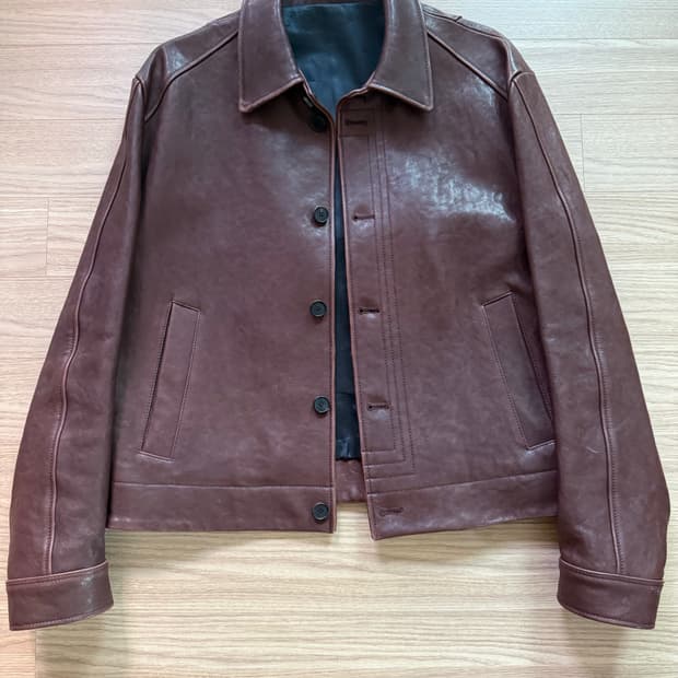 stu 가죽자켓 L사이즈