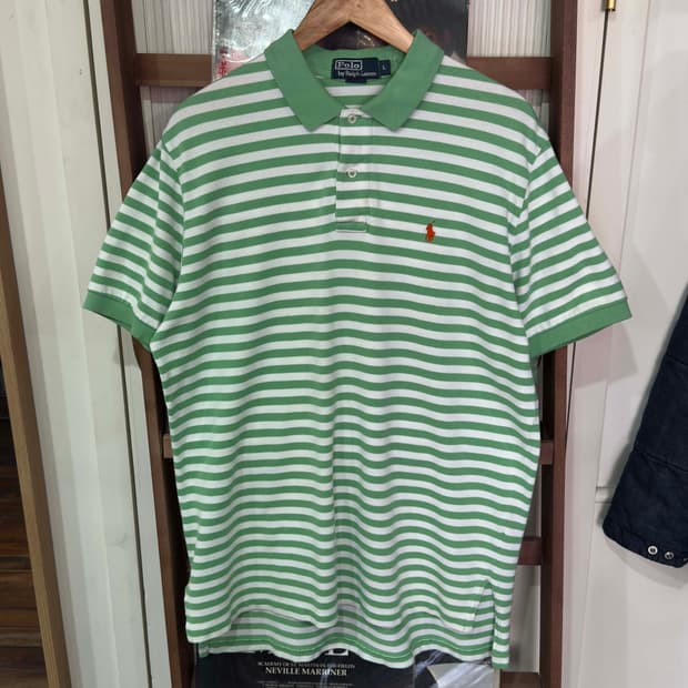 폴로 랄프로렌 스트라이프 PK 반팔 티셔츠