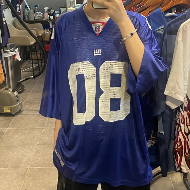 [NO.9] NFL 풋볼 져지 반팔티 블루