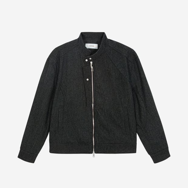 (1) 웨이비니스 오블리크 레이서 자켓 모스그린