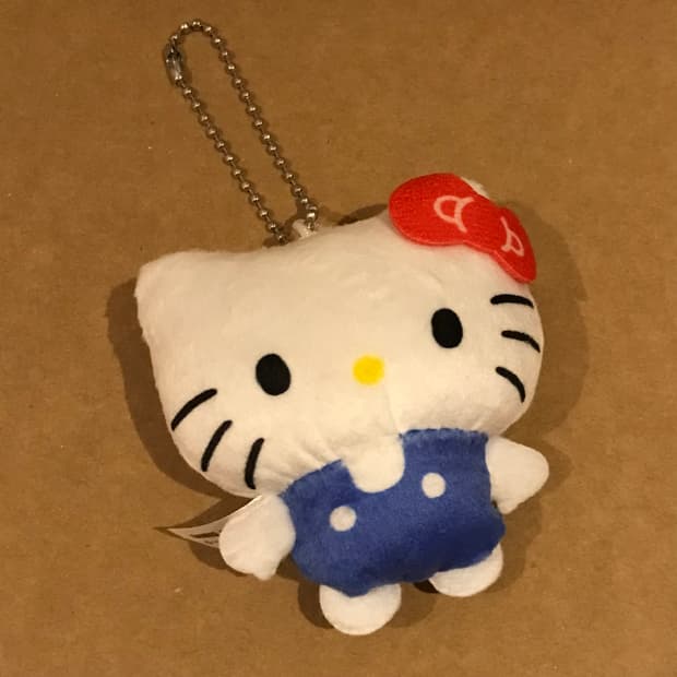 키티 인형 키링