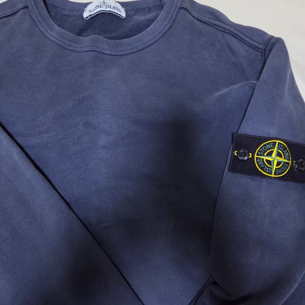스톤아일랜드18fw 맨투맨 네이비 L