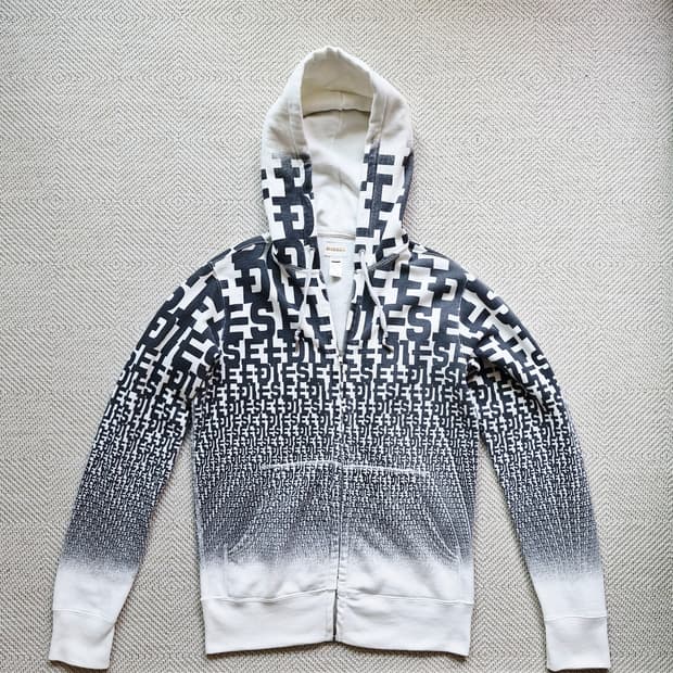 빈티지 디젤 후드집업 M