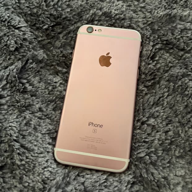 아이폰6s 64기가 로즈골드 