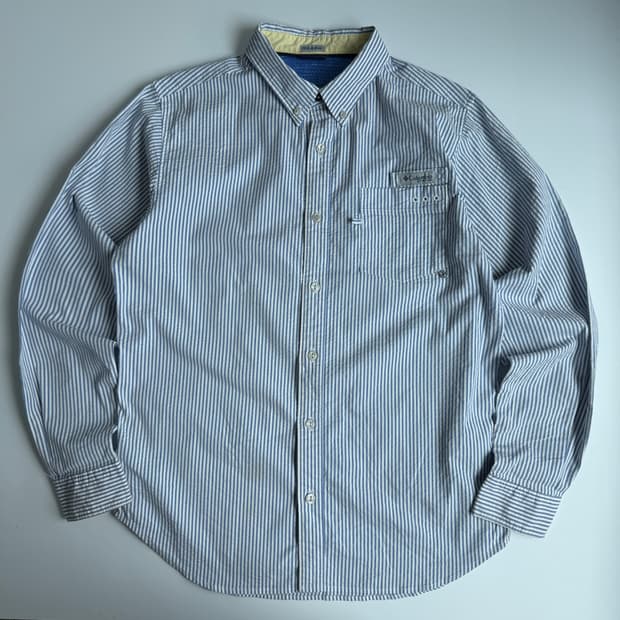 Columbia 콜롬비아 PFG 액티브 로고패치 셔츠