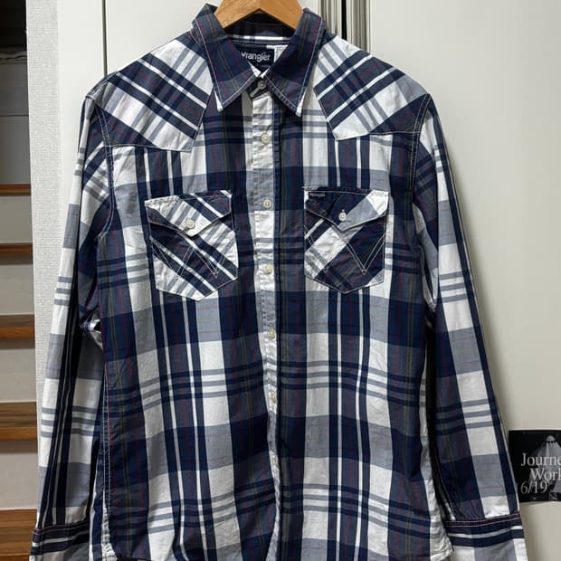 Wrangler 랭글러 체크셔츠