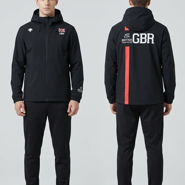 [95]데상트 트라이애슬론 바람막이