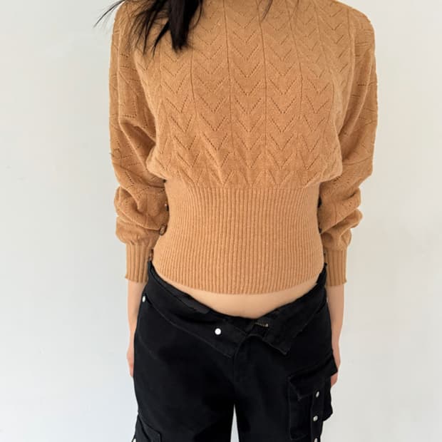 팁시 tipssy nude contour knit