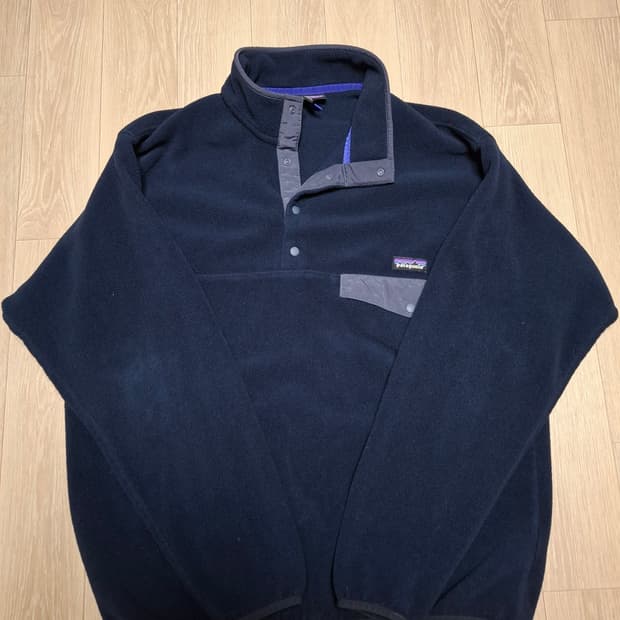 XL 파타고니아 신칠라 플리스 네이비