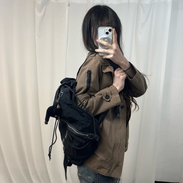 Kipling Black Backpack