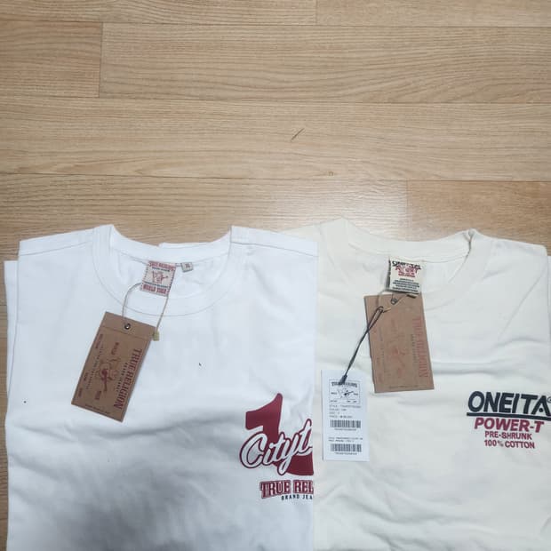 트루릴리전 반팔 새상품 일괄판매