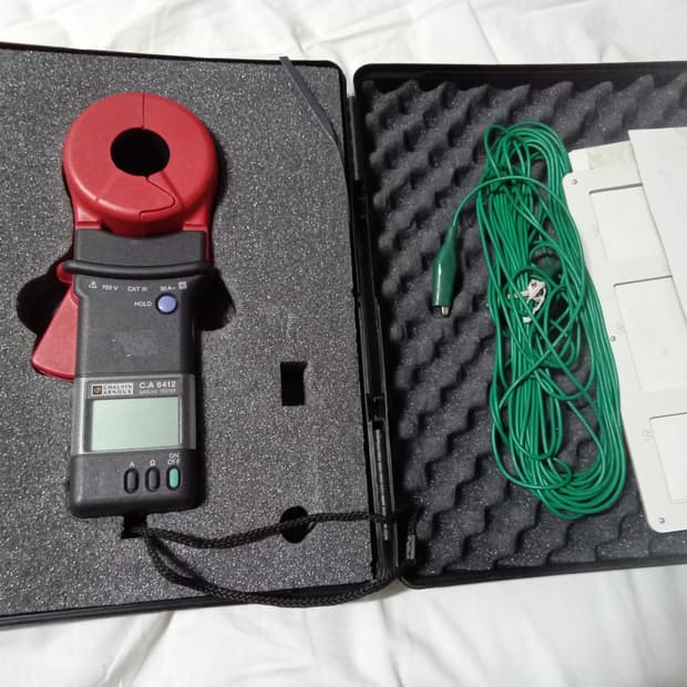 클렘프식 접지 저항기