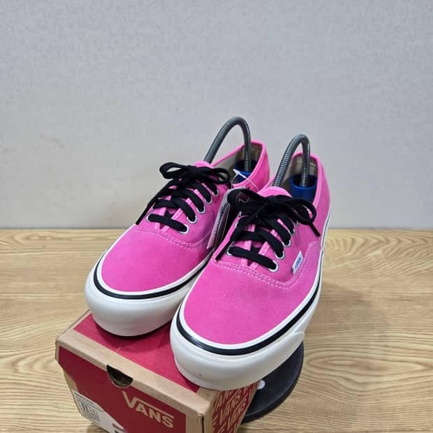 260 반스 애너하임 44dx 어센틱 스웨이드핑크