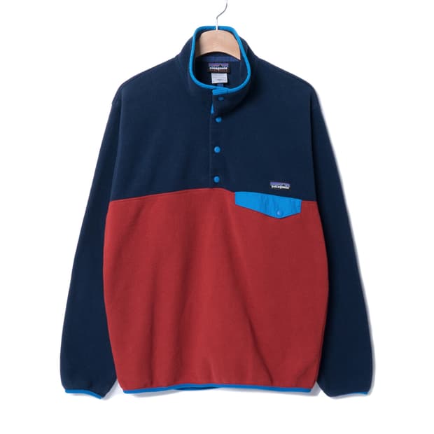 [M] 파타고니아 신칠라 스냅티 레드 네이비