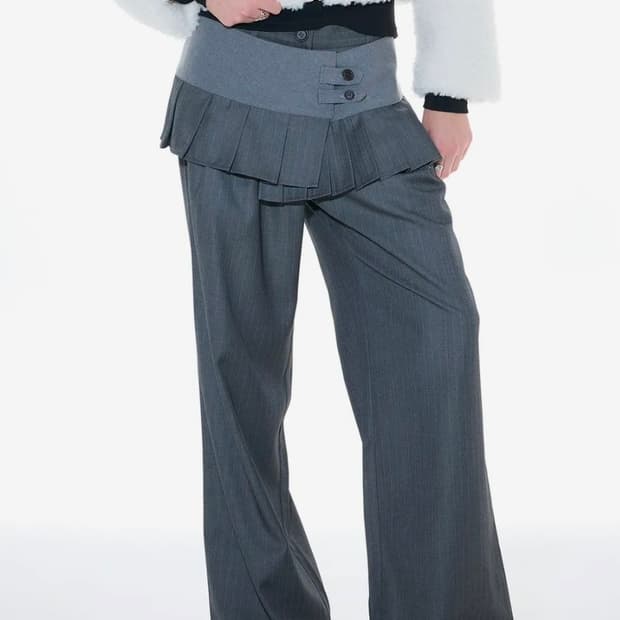 라티젠 L14 PLEATS WRAP SET (GRAY)