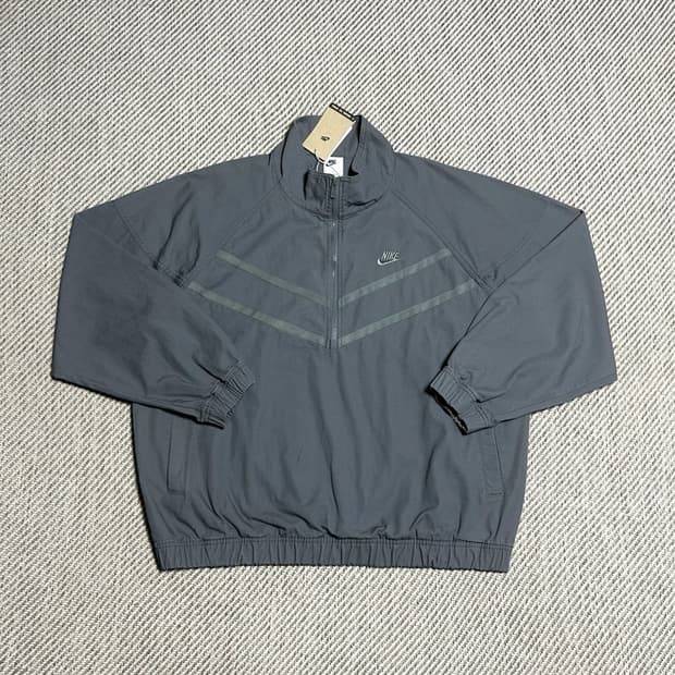 [XL] Nike 나이키 캔버스 윈드러너 하프집업 풀오버 자켓