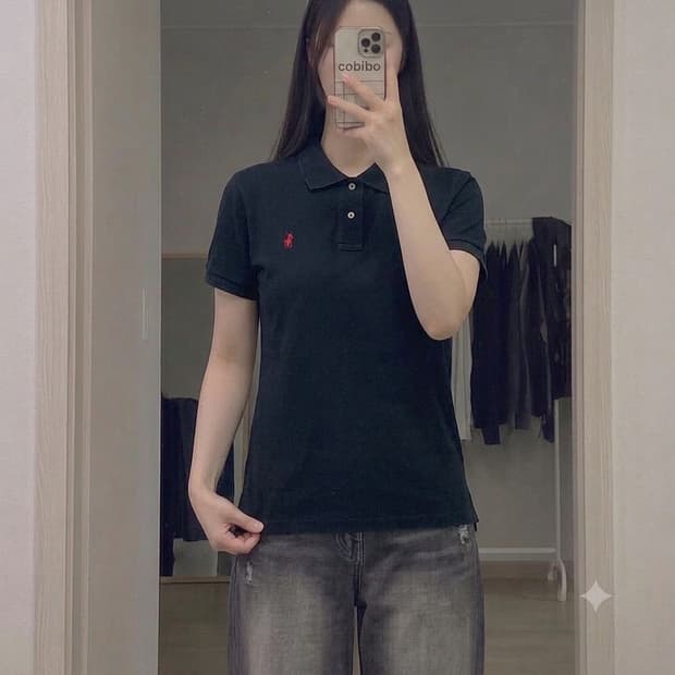 폴로 랄프로렌 카라티 검빨 L