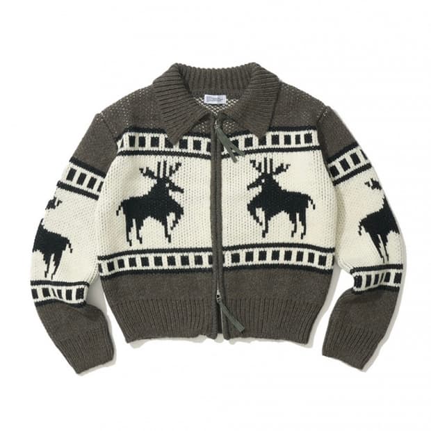 파르티멘토우먼 코위찬 니트집업