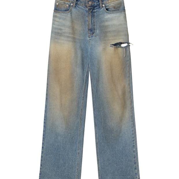 다이닛 옐로우브러쉬데님 m