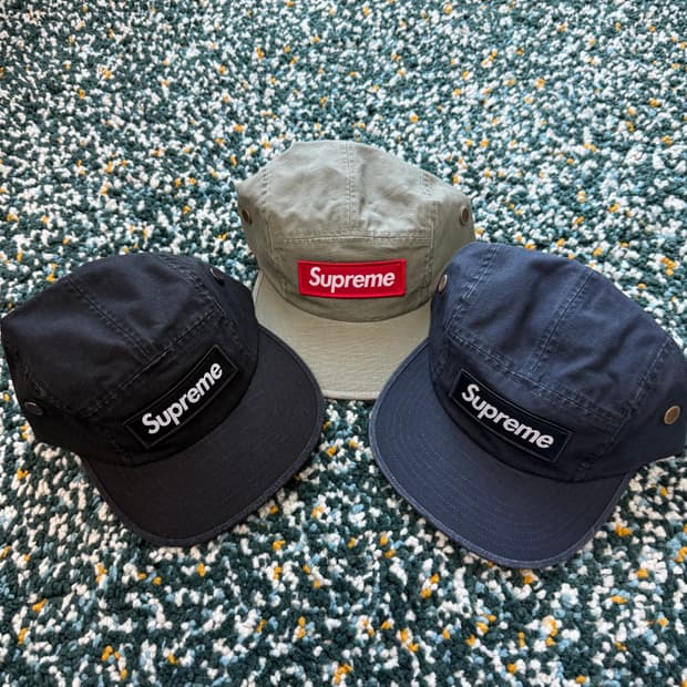 슈프림 밀리터리 캠프캡 3컬러