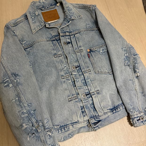 리바이스 프리미엄 데미징 트러커 타입 2 (2세대)