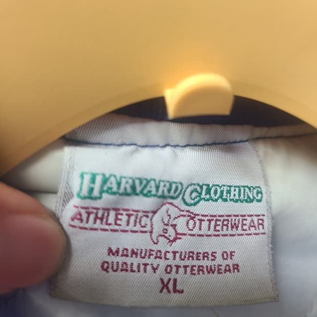 하버드 클로딩 나일론 바시티 자켓 (빈티지)