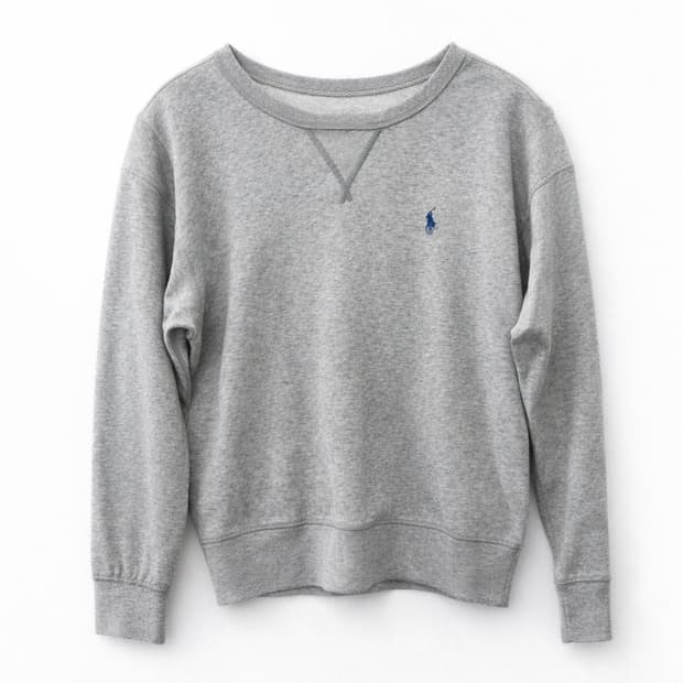 폴로 랄프로렌 맨투맨 회색 M