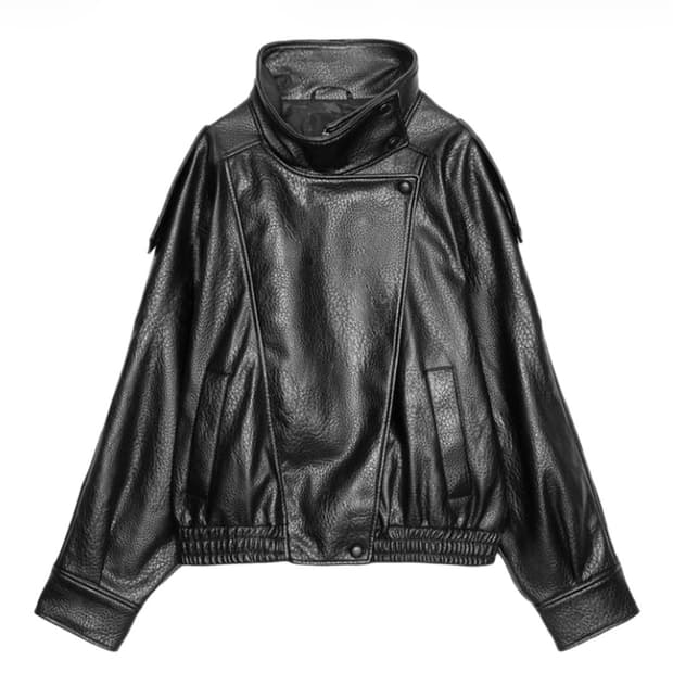 자라(생로랑) 포우 레더자켓 xs 상태최상