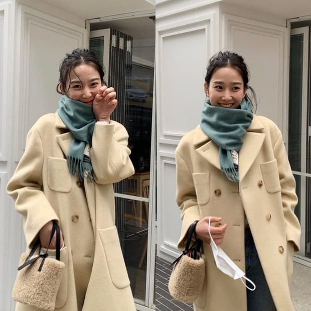 택O) [s] 유어네임히얼 정성이 코트 버터