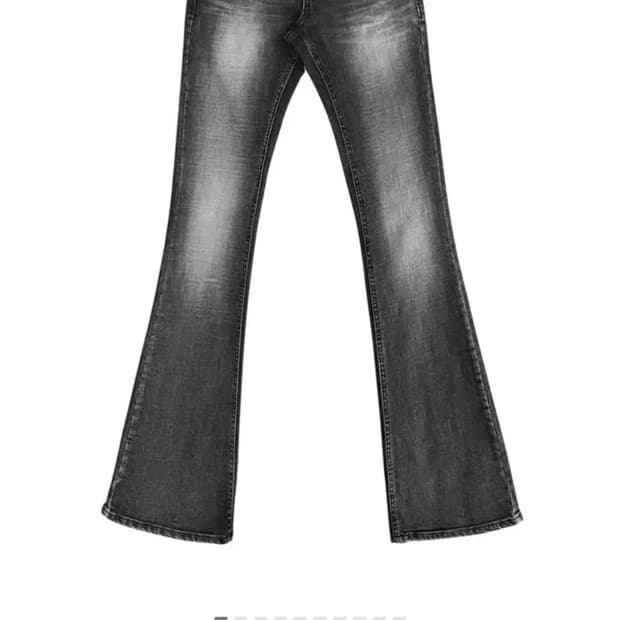 보헤미안서울 부츠컷 데님 팬츠 그레이 L 판매