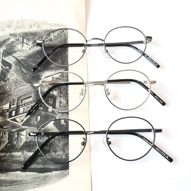 데드스탁 빈티지 원형시리즈 그레이  안경테 456