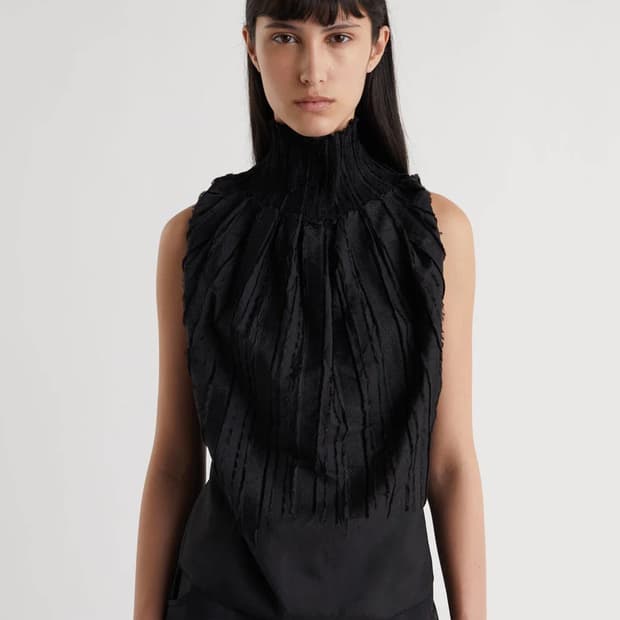 [F]팔로마울 Lupe 슬리브리스 탑/블랙