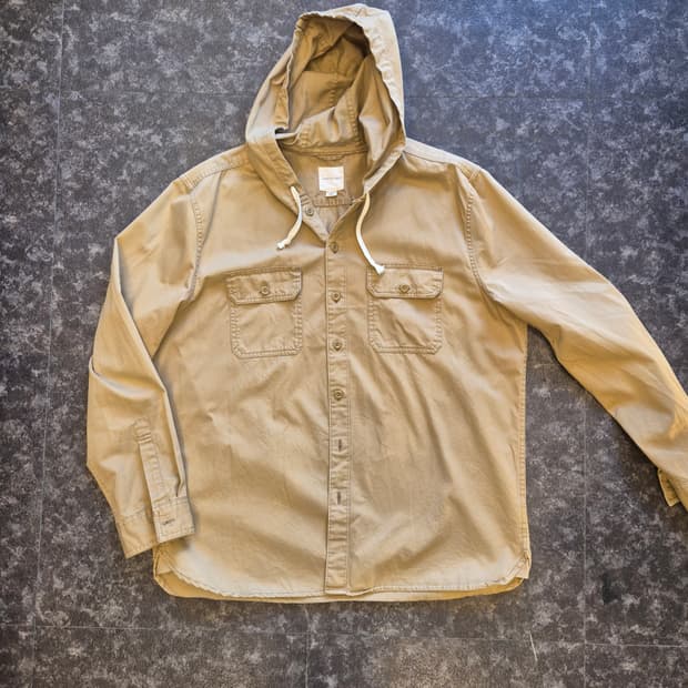 아메리칸 이글 후드 헌팅 원크 셔츠 XXL