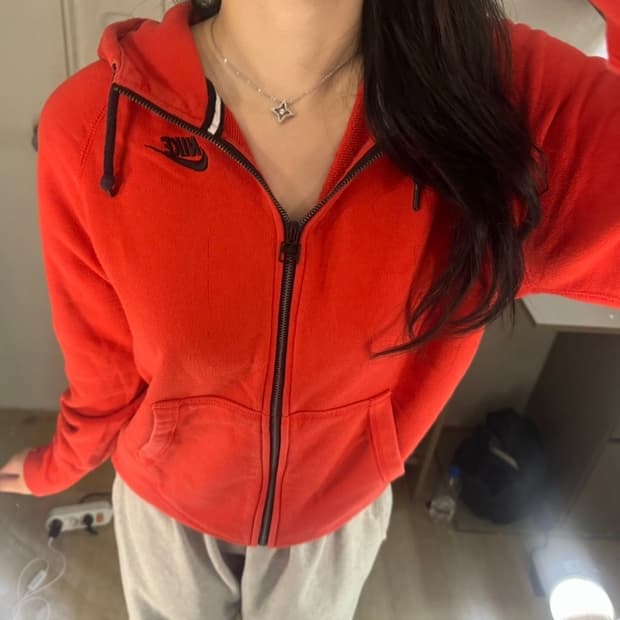 나이키 레드블랙 테크팩 후드집업 ❤️🖤