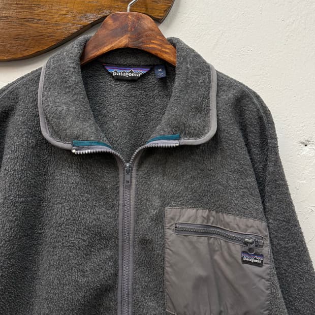 M) 80s USA Patagonia Synchilla Full-Zip 