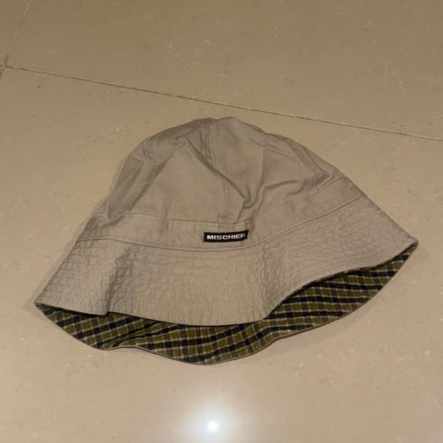미스치프 벙거지 버킷햇 모자 