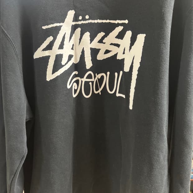 스투시 맨투맨 m