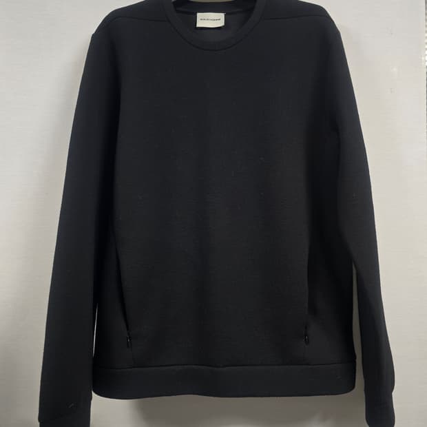 Solid Homme 블랙 포켓 맨투맨 48