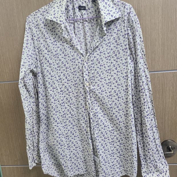 폴스미스 플라워패턴 셔츠