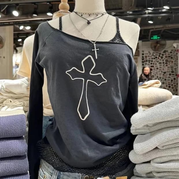 브랜디멜빌 크로스 탑 새상품