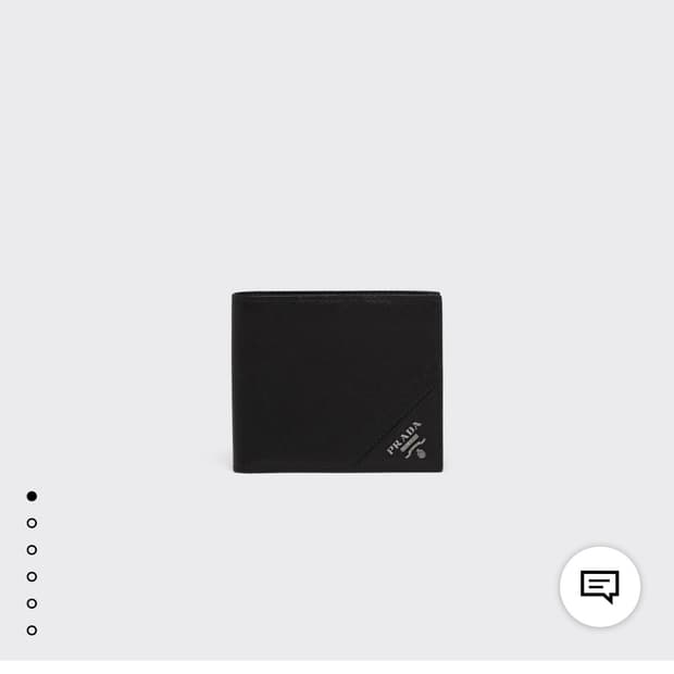 프라다 사피아노 레더 반지갑 판매합니다! ✨