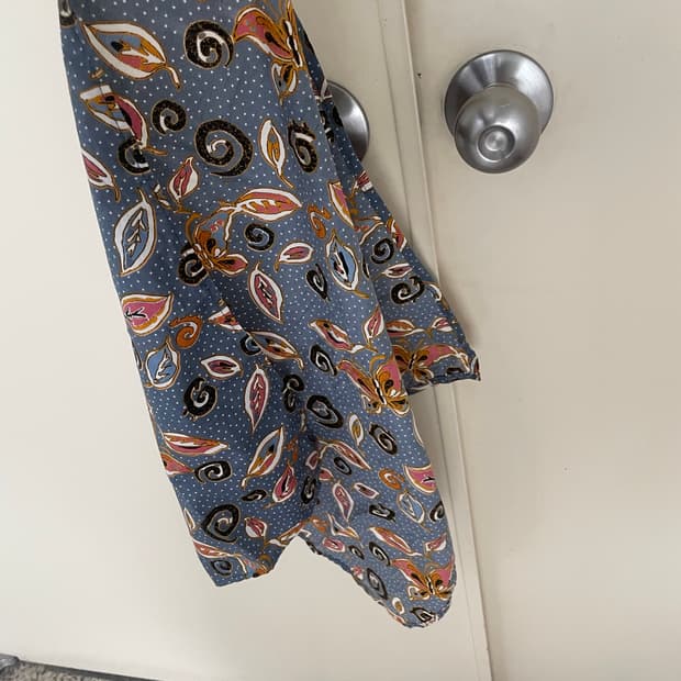 pattern scarf
