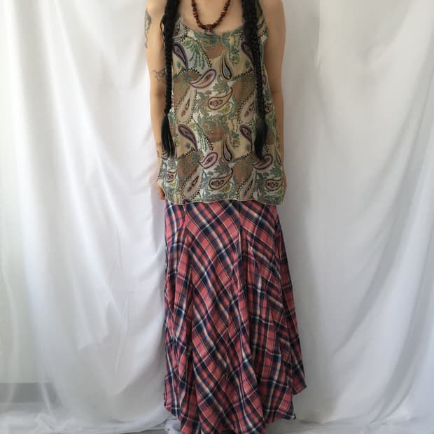 Ethnic mood sleeveless
