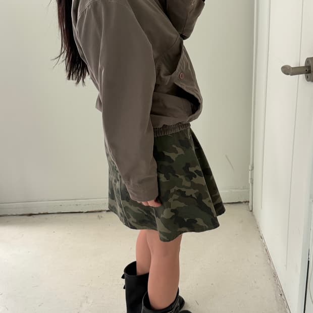 일본빈티지 브라운 봄버자켓