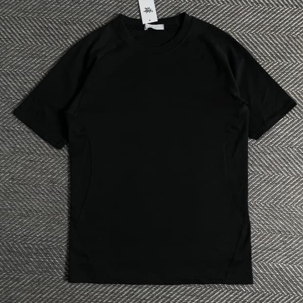 갬블 블랙 미니멀 머슬핏 티셔츠o 3421