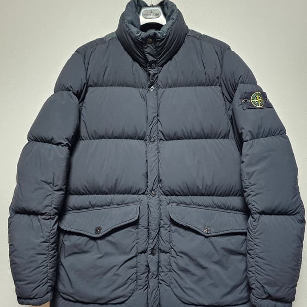 스톤아일랜드 오가닉 필 텔라 다운 패딩