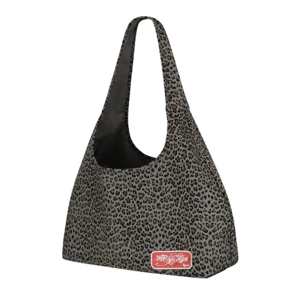 (미개봉) 카시코 레오파드 숄더백 블루그레이