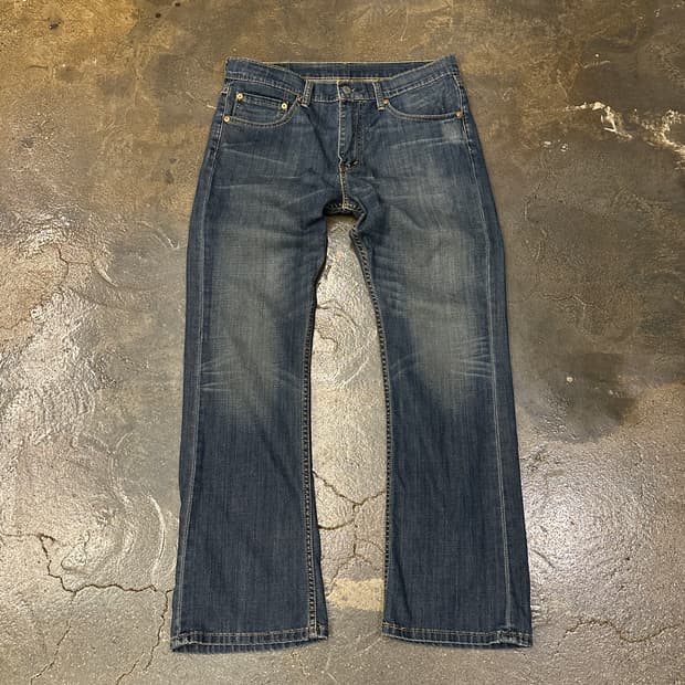 리바이스 527 부츠컷 데님팬츠 W34 L30