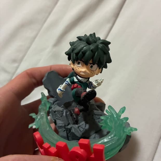 나의히어로아카데미아 미도리야 데스크탑 피규어