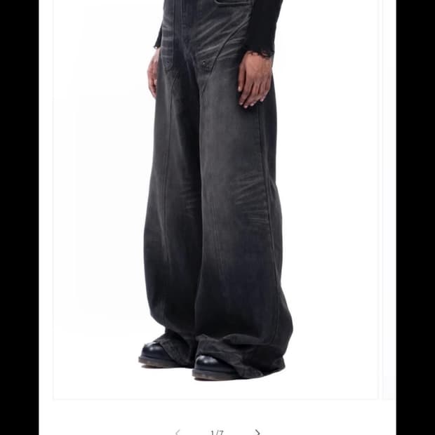 노페이스 스튜디오 듄 베기 데님